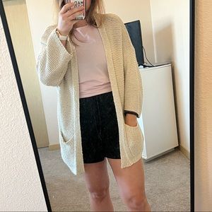 Knit cardigan